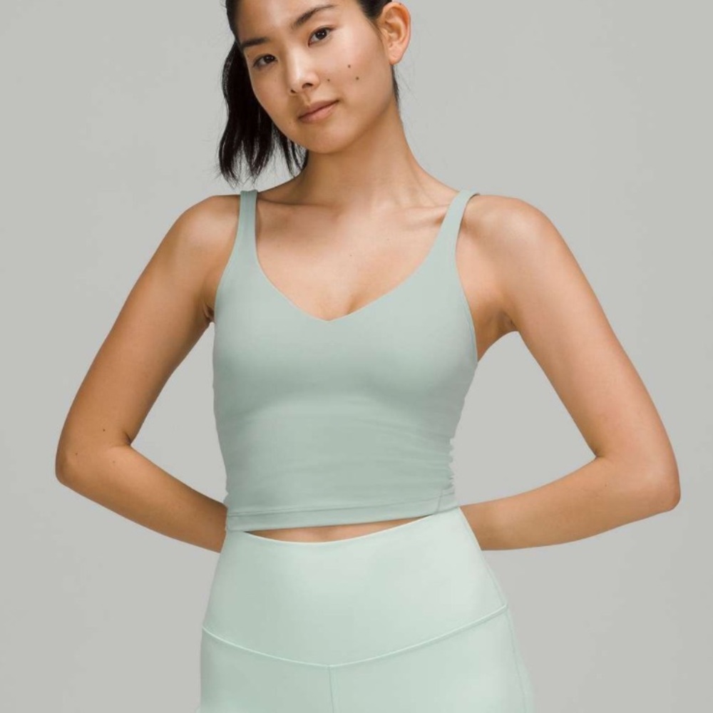 Lululemon Align Tank Silver Blue Sz 12